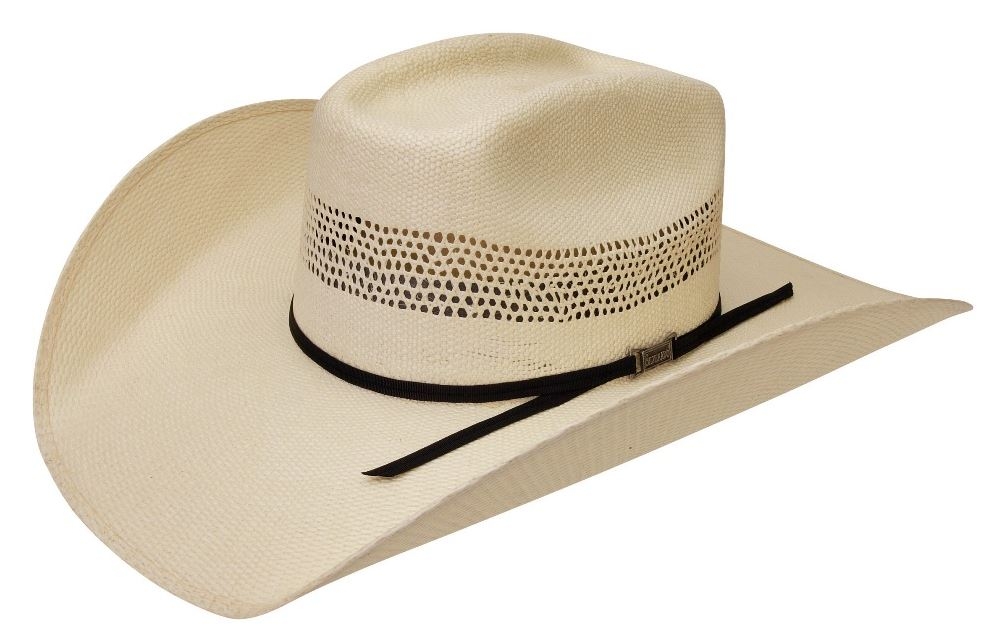 Travel any way you want with the Broken Road by Silverado. This cowboy hat features Bangora straw ma