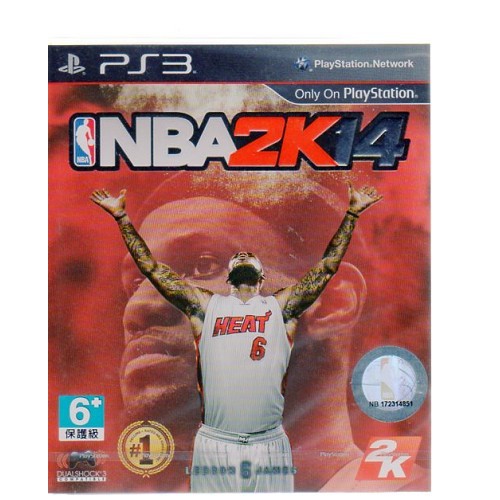 現貨中PS3 遊戲美國職業籃球NBA 2K14(中文亞版) ※軟體屬於著作權商品，經拆封視同購 買，恕無法接受退換貨，謝謝遊戲介紹： 2K Sports 和歐洲籃球聯賽（Euroleague Bask