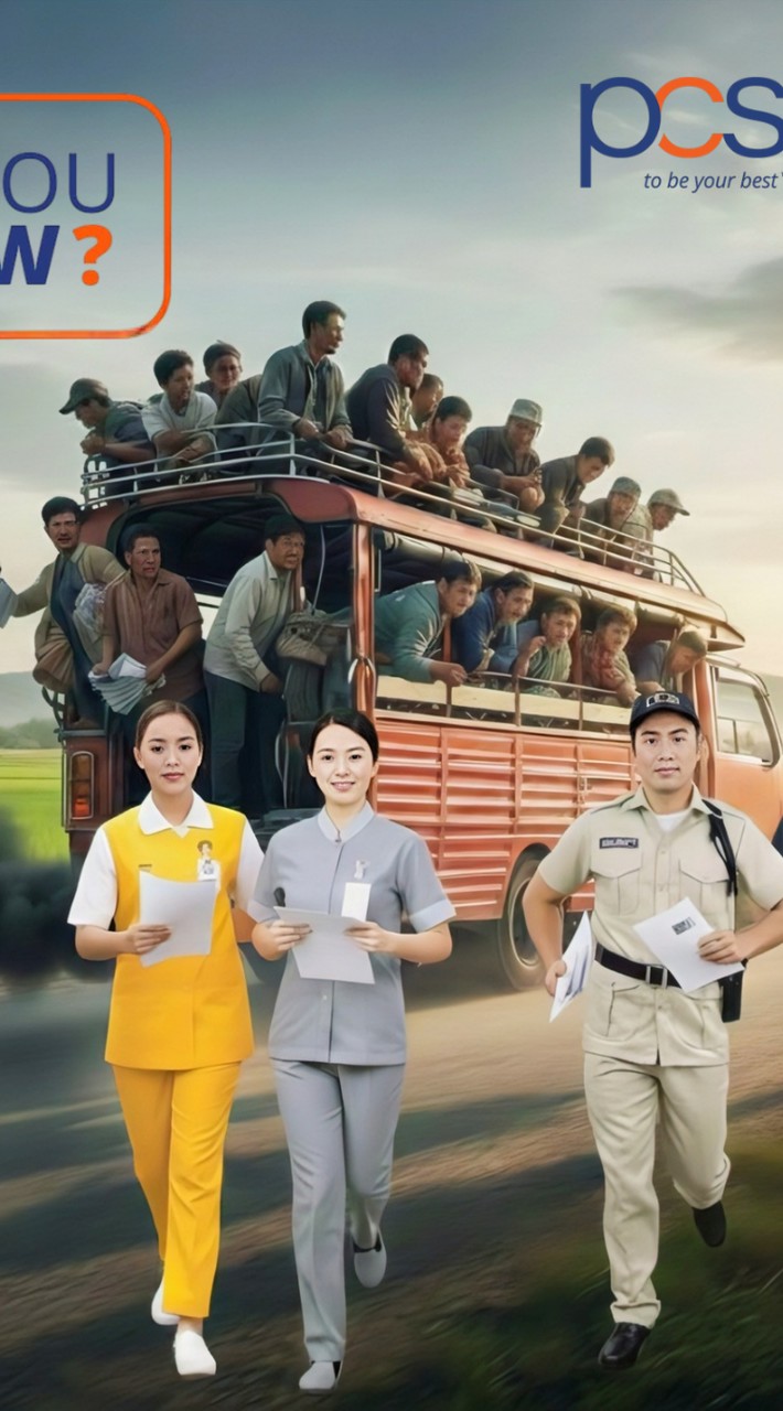 หางาน รปภ. แม่บ้าน ช่างอาคาร ช่างเทคนิค