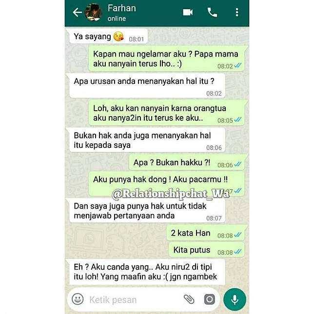 14 Chat Lucu Cowok Selalu Salah Ini Bikin Nggak Kuat Nahan Tawa Brilio Net Line Today