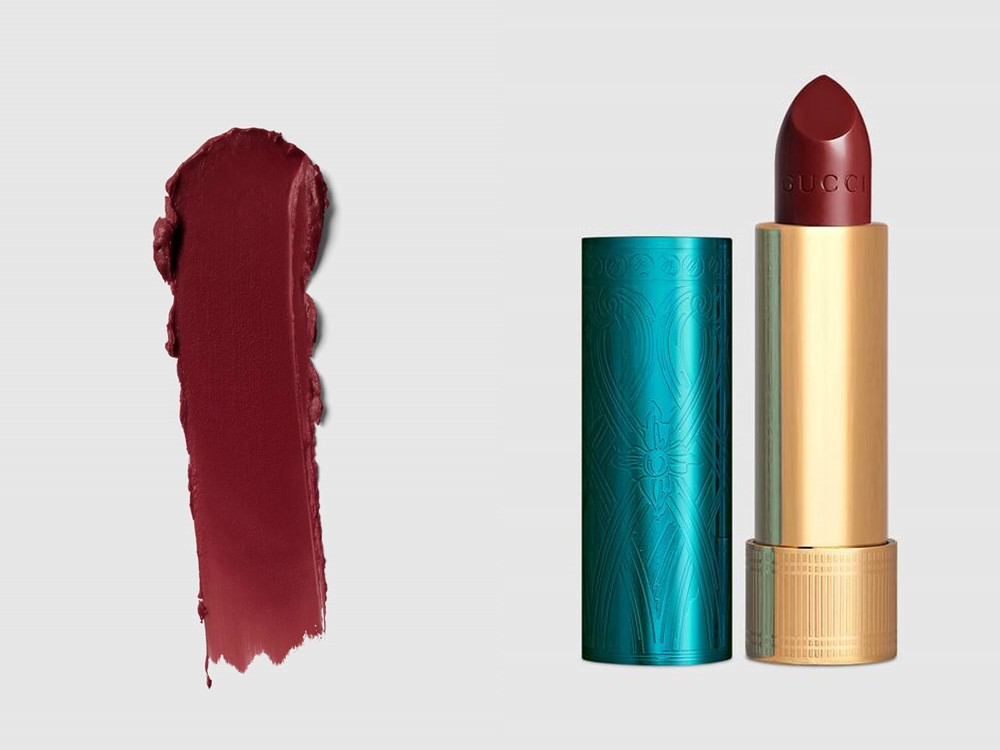 GUCCI 絲緞光豐盈唇膏 2020夏季限定色 #512 Maggie Scarlet，約NT1,230
