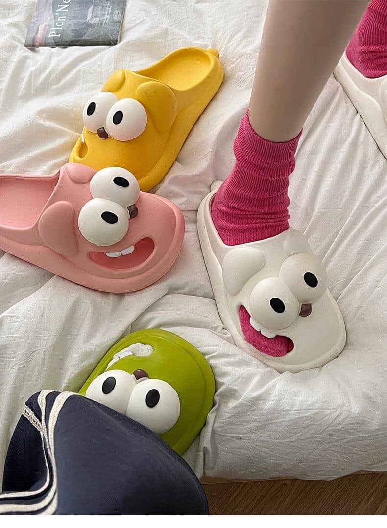 踩屎感防滑高顏值厚底洞洞鞋