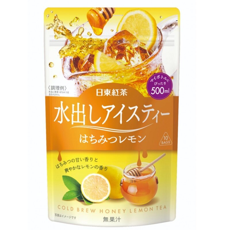 【江戶物語】日東紅茶 蜂蜜檸檬冷泡茶 4gX10入 早餐的好選擇 日本進口 沖泡飲品 拜拜 宿舍必備