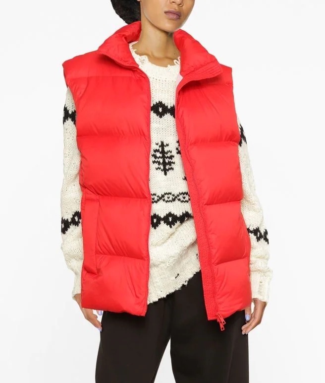 MSGM padded zip-fastening gilet