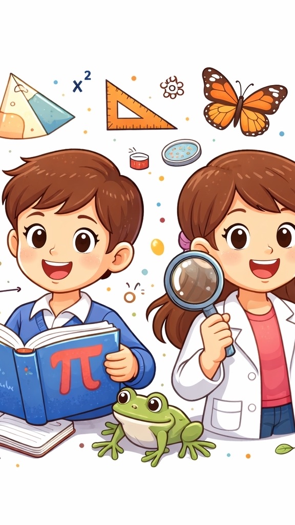 國一數學生物進步群