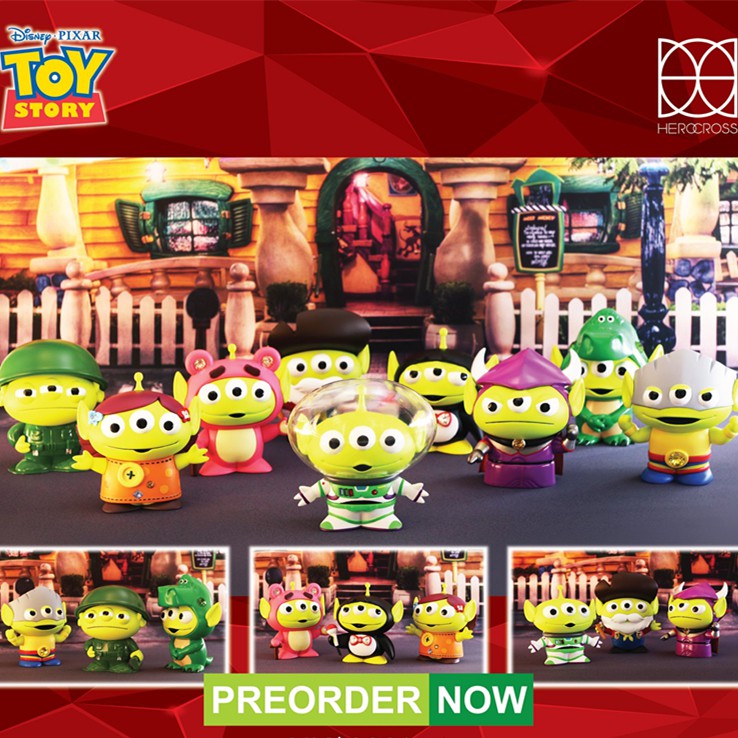 【 玩具潮 ⚡️ 現貨 】 HEROCROSS x Alien Remix 第二彈終於來啦！！跟第一彈一樣，Alien Remix系列每款均鑲有Swarovski®️的特制水晶，是造型的重點設計元素唷