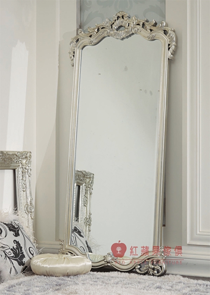 [紅蘋果傢俱] XGL-083 歌德系列 新古典 歐式 法式 立鏡 鏡子 造型鏡 裝飾鏡 工廠直營