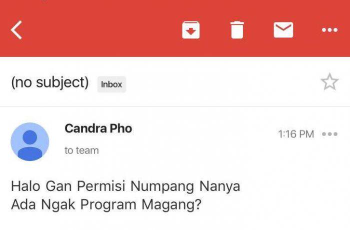 Jangan Salah Lagi Ini Dia Cara Yang Benar Mengirim Email Lamaran Magang Cewekbanget Id Line Today