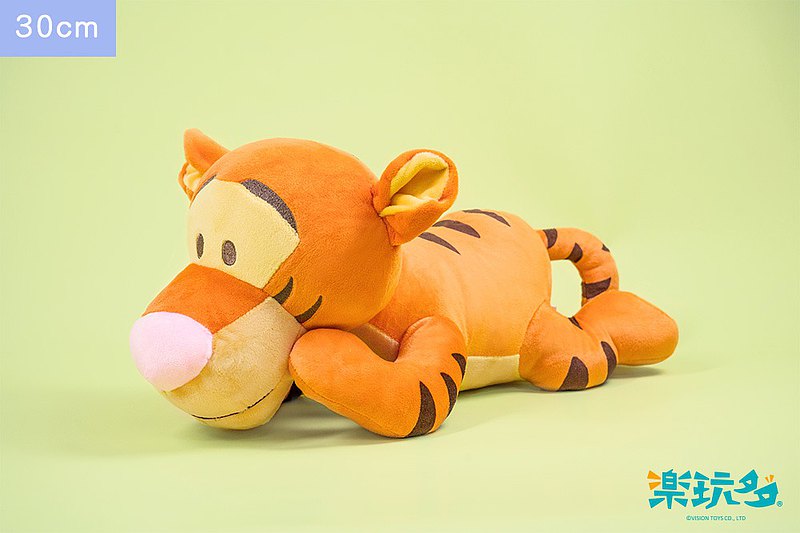 Disney迪士尼 趴姿托臉系列-跳跳虎30CM【DN0801040503】