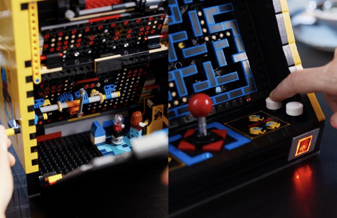 樂高小精靈遊戲機！LEGO《PAC-MAN》