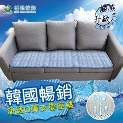 ◎保暖、恆溫、吸濕|◎擺脫悶熱及汗濕黏膩感|◎分散體壓支撐型成3D氣流空間類型:涼墊/涼蓆墊主材質:聚酯纖維材質說明:聚酯纖維入數:1入顏色:藍色系尺寸(長x寬)(cm):55*160*1.2cm產地