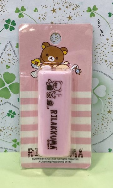 【震撼精品百貨】Rilakkuma San-X 拉拉熊懶懶熊~釘書機-粉底#20604