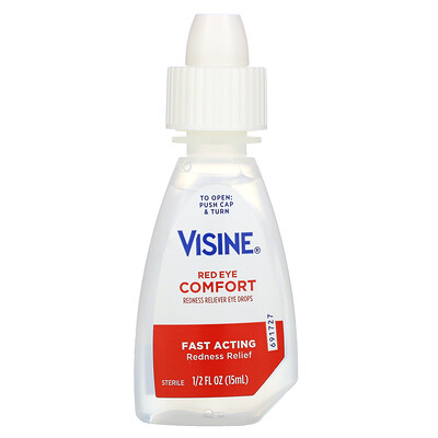 Visine 紅眼舒緩，緩解紅眼藥水，0.5 液量盎司（15 毫升）