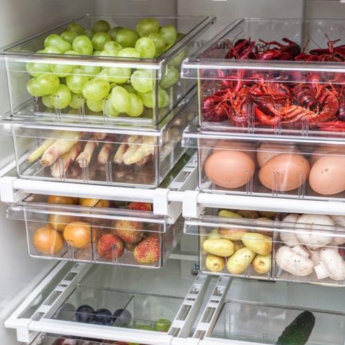 AOTTO 抽屜式冰箱保鮮收納盒