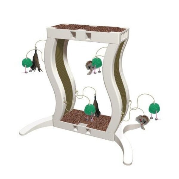 Kitty Connection聰明貓樂高《H型組》#555-02 可延伸組裝/貓跳台/貓抓/貓窩 高CP值，靈活好運用! 瓦楞抓板讓貓貓愛不釋手， 地毯材質呵護貓貓肉球 組合玩具獨特創新樂高玩法， 