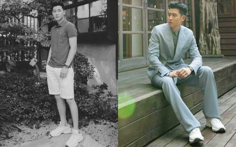 周興哲在自己的IG上PO出最新DIOR CD1運動鞋/36.000元(圖/周興哲IG)