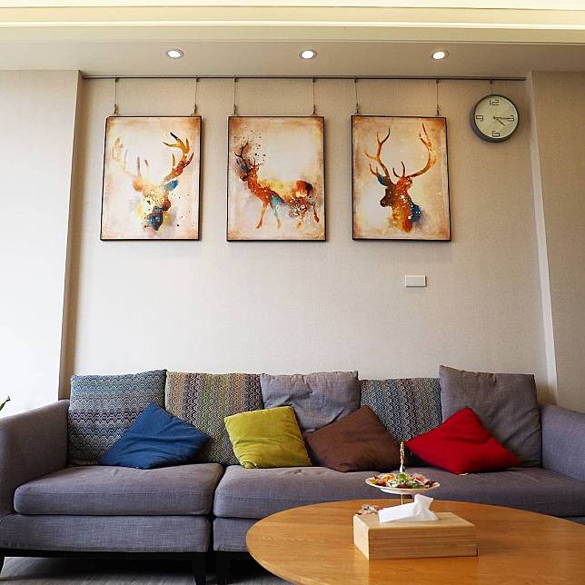 ▲星月文旅優雅簡約的大廳起居室（圖/ IG @z24518261）