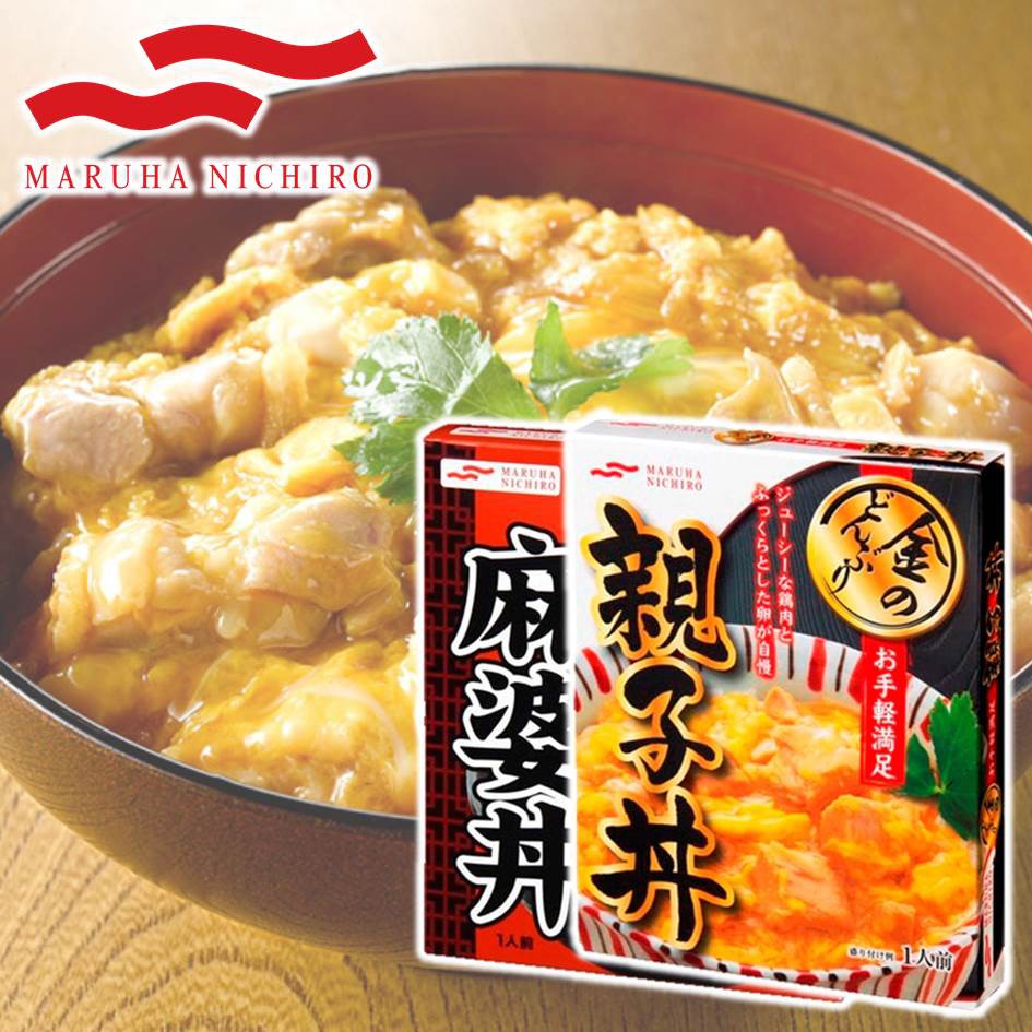 2020/03/12(親子丼) 2019/02/20(麻婆丼) 保存期限：12個月 產品容量：210g(親子丼 1人份) / 180g(麻婆丼 1人份) 原產地：日本 山形縣 本產品含雞蛋、牛奶 生產