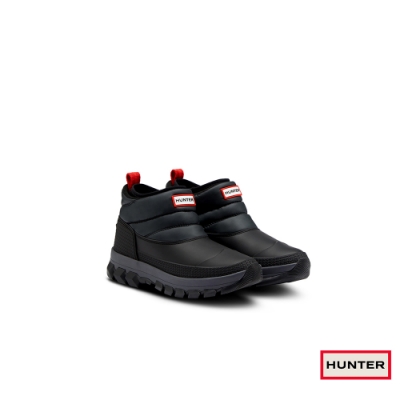 HUNTER -女鞋 - Original低筒雪靴-黑
