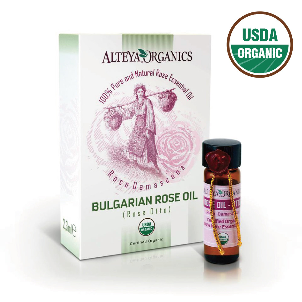 【Alteya】保加利亞進口 USDA有機認證 奧圖玫瑰原萃精油(2.3mL)