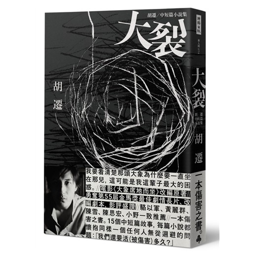 電影《大象席地而坐》改編原著 勇奪第55屆金馬獎最佳劇情長片、最佳改編劇本 ▍上帝經常會讓你一無所有，再給你一點甜頭，這點甜頭就是在閉上眼睛的一瞬間，讓你錯覺擁有了很多東西。──胡遷，〈漫長地閉眼〉▍