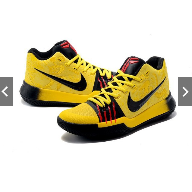 【台灣熱銷】【台灣熱銷】實拍 Nike Kyrie 3 EP 李小龍 Bruce Lee 黃色 黑色 黃黑 賽爾提克 Irving 厄文 籃球鞋