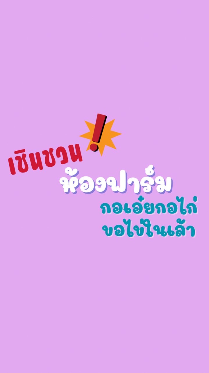 ห้องฟาร์ม กอเอ๋ยกอไก่