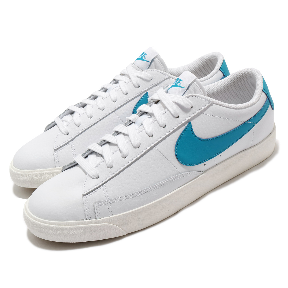 流行休閒鞋品牌:NIKE型號:CI6377-104品名:Blazer Low配色:白色,藍色