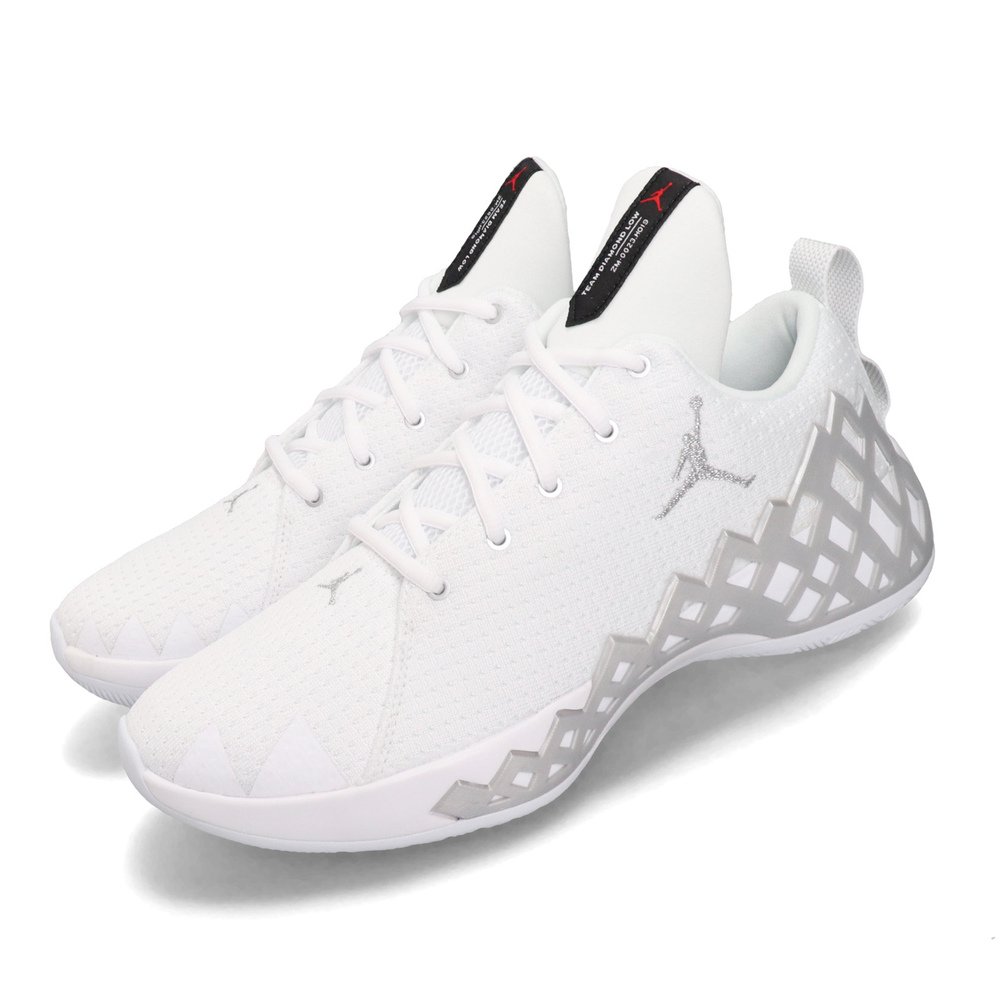 專業籃球鞋品牌:NIKE型號:CI1209-100品名:Diamond Low配色:白色,銀色