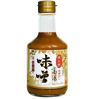 菇王 純天然味噌高湯(12瓶/箱)