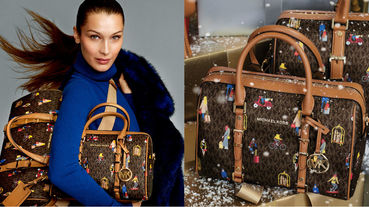 Michael Kors通勤包的愛用女子請注意，Jet Set 女郎秋冬彩繪塗鴉系列來了！