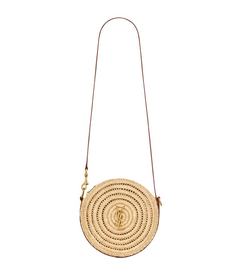 Saint Laurent Raffia Shoulder Bag