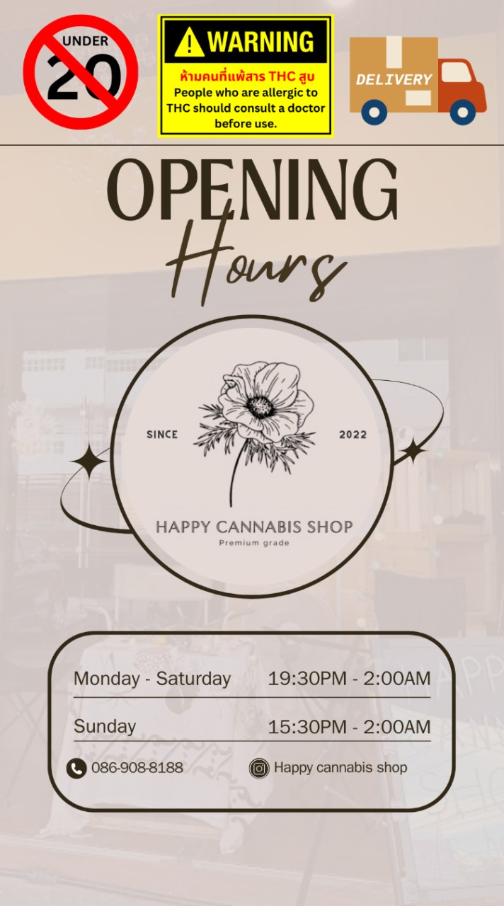 Happy cannabis shop and delivery