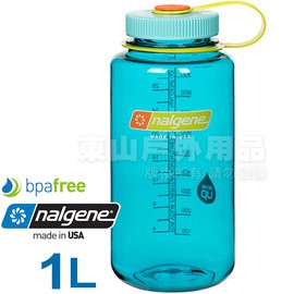 ◆特殊螺牙設計，保證不漏水 ◆可以使用於微波爐 ◆不含雙酚A且不易受酸蝕，不易殘留味道 ◆禁得起凍點以下(-40°C)到沸點(100°C)品牌：美國Nalgene容量：1000ml產地：美國製造材質：