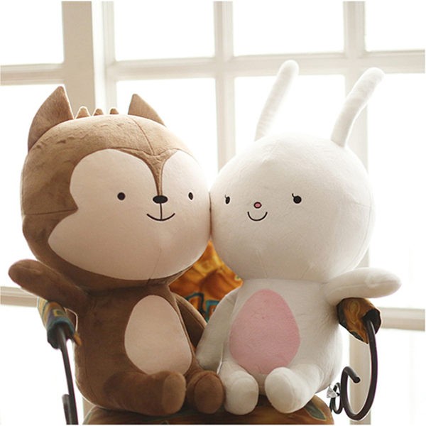 太陽的後裔 【狼君娃娃/兔子】60cm 大抱枕 宋仲基 宋慧喬 韓劇 抱枕【M010】