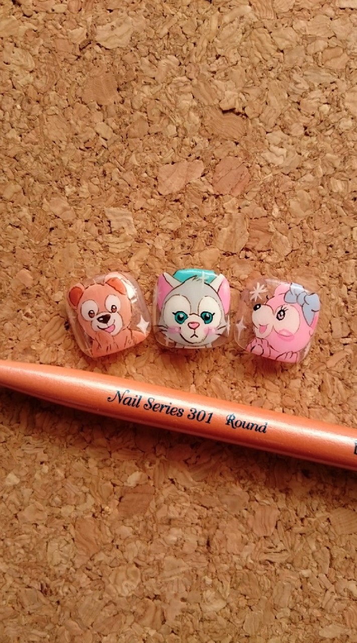痛ネイル好きさん◡̈*.。キャラクターネイ 痛ネイル モチーフネイル ネイルアート( ⁎ᵕᴗᵕ⁎ )❤︎