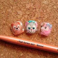 痛ネイル好きさん◡̈*.。キャラクターネイ 痛ネイル モチーフネイル ネイルアート( ⁎ᵕᴗᵕ⁎ )❤︎
