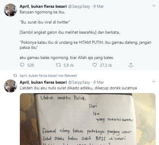 Viral Ucapan Ultah Kocak Dari Ibu Untuk Anaknya Bikin Warga Ngakak Suara Line Today