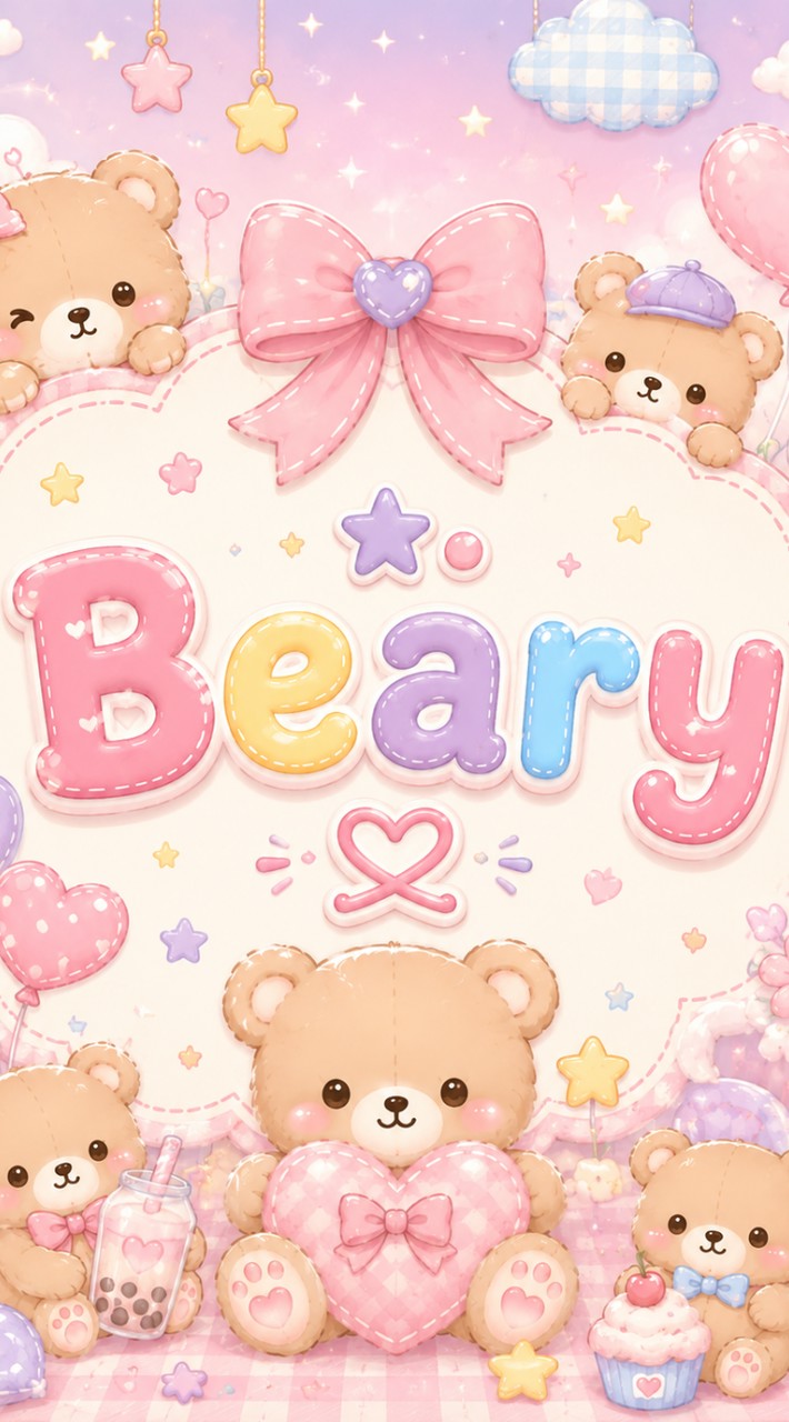 สังกัด ⋆. Beary 𐙚 ̊