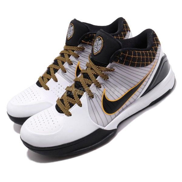 Nike Zoom Kobe 4 Protro Del Sol 白 黑 4代 籃球鞋 復刻版 男鞋 【PUMP306】 AV6339-101