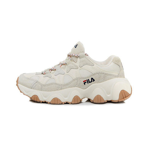 FILA JAGGER中性復古運動鞋-卡其 1-X516U-166