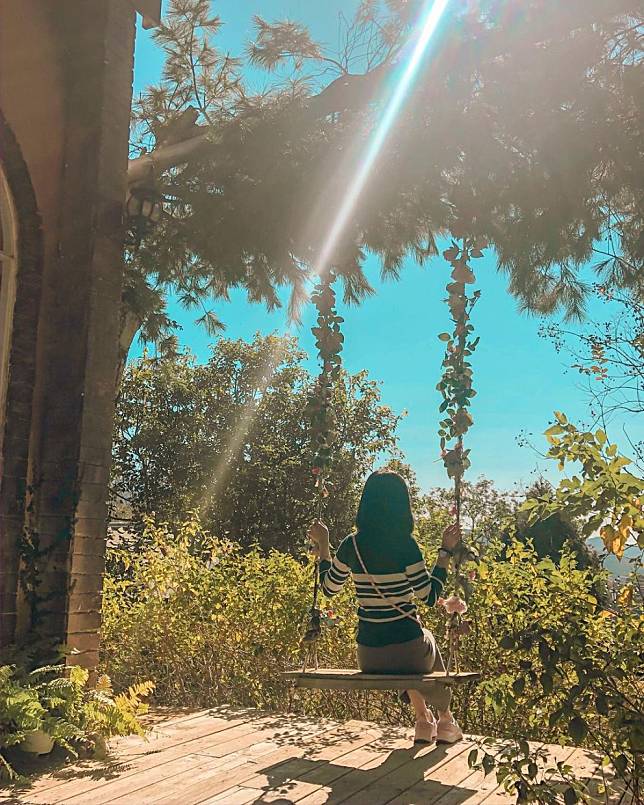 ▲峯州小屋熱門拍攝場景之一（圖/ IG @emmalin.0127）