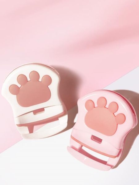 貓爪睫毛夾 捲翹持久便攜 化妝工具初學者 送替換硅膠 朵拉朵衣櫥