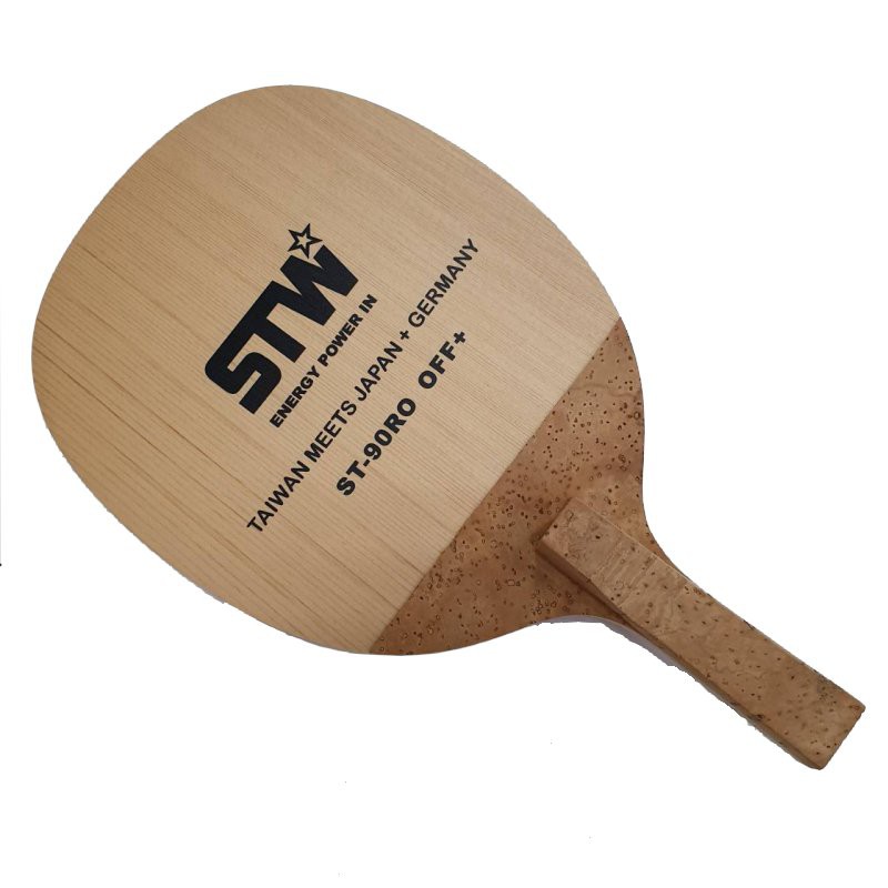 STARWOOD桌球拍W011 檜木單板 陰陽拍角型(可翻轉)(千里達桌球)