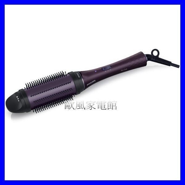 【歐風家電館】PHILIPS 飛利浦 沙龍級 電氣石 負離子 捲髮 造型梳 HP8634 / HP-8634