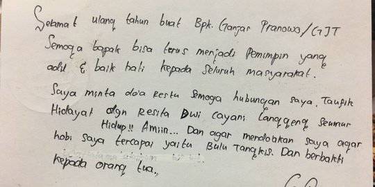 Surat Ucapan Selamat Ulang Tahun Untuk Pacar Contoh Seputar Surat