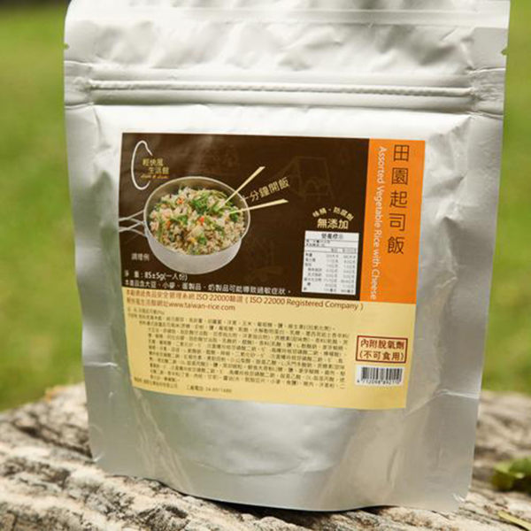 背包客廚房 田園起司飯 85g 乾燥飯│糧食│沖泡飯│速泡飯│防災備糧│ M04594388