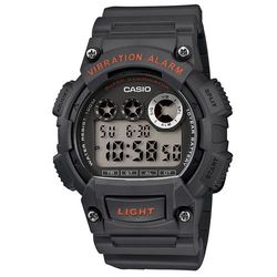 ◎原廠公司貨|◎CASIO數字錶款|◎每日鬧鈴(可選擇閃光加聲響或是震動提示)品牌:CASIO型號:W-735H-8A使用族群:男錶,女錶手錶特性:電子錶錶帶材質:橡膠/塑膠/樹脂錶帶鏡面材質:玻璃鏡