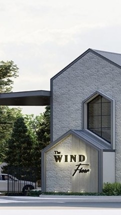 The wind flow