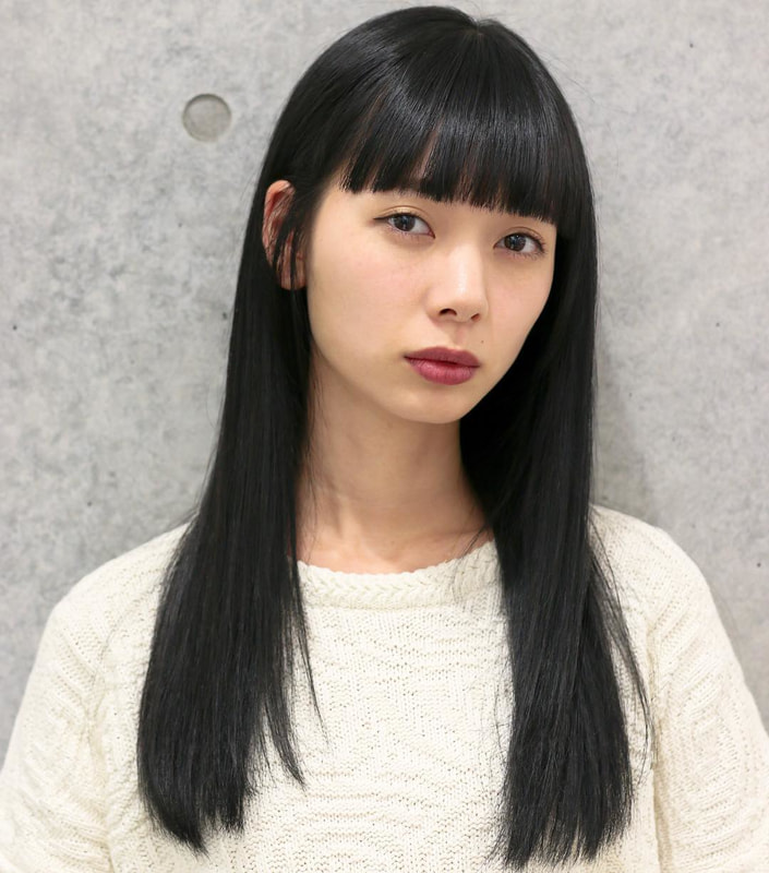 垢抜けるコツがここに 黒髪ロング 最旬ヘアカタログからアレンジまで大特集 Mine